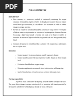 14.assignment On Pulse Oximertry