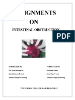 Intestinal Obstruction