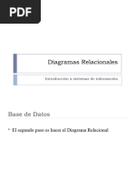 Diagramas Relacionales