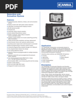 Ansul CheckFire-210 Detection and Actuation System