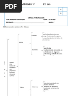 ACTIVIDAD N 17 Sintetizamos