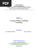 Casing Drilling Technology - Report