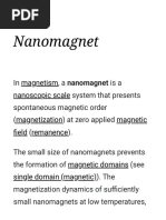 Nanomagnet - Wikipedia