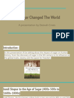 How Sugar Changed The World (Presentation)