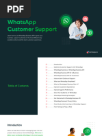 A Comprehensive Guide On WhatApp Customer Support