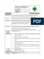 Sop Surveilans Epidemiologi