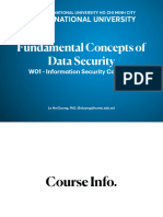 FCoDS - W01 - Information Security Concepts