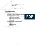 Tema 3 La Comunicación