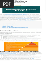 Teaching Skills The Psychomotor Domain of Learning and Learning Objectives - Vector Solutions