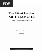 The Life of Prophet MUHAMMAD Highlights and Lessons-Edited 1