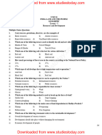 CBSE Class 10 Geography Resources and Development