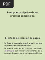 Presupuesto Objetivo de Los Concursos