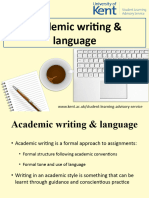 Bitesize Academic Writing Language