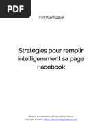 Comment Remplir Intelligemment Sa Page Facebook