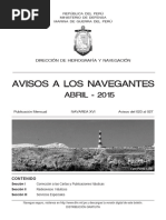 Avisos A Los Navegantes: ABRIL - 2015