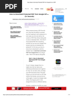 Easy Steps To Download Protected PDF From Google Drive - UPDF