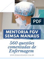 Caderno Mentoria FGV 560 Questoes de Enfermagem