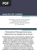 Analisis de Alimentos Carnicos