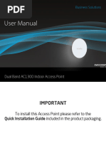 EWS330AP User Manual 180717 v1.0