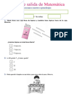 Prueba de Salida Matematica