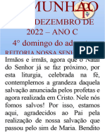 4°domingo Do Advento