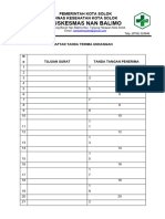 Daftar Terima Undangan