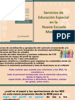 Servicios de Educación Especial en NEM