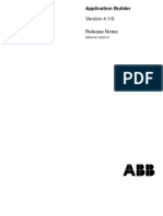 Release Notes - 3BDS007582D101 - Application Builder