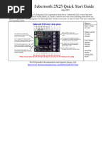 Sabertooth 2 X25 Quick Start