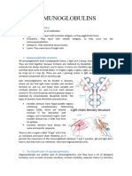 T3. Immunoglobulins