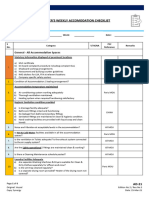 AD-21 Masters Weekly Accomodation Checklist (New Format)