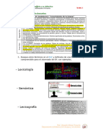 T5.1. El Léxico Español