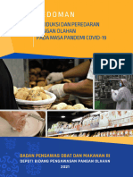 Pedoman Produksi Dan Peredaran PanganOlahan PadaMasa Pandemi Covid-19