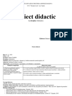 Proiect Didactic La Matematică. Probleme de Aflare A Restului 05.12.2023