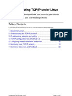 Configuring TCP/IP Under Linux