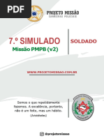 07-Simulado Missao PMPB Soldado V2