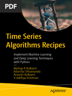 Time Series Algorithms Recipes: Implement Machine Learning and Deep Learning Techniques With Python