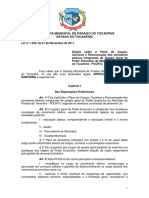 Lei Nº 1.650 - PCCR QUADRO GERAL FINALIZADO 11-11-2011 - Aprovado