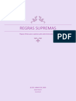 Regras Supremas - Capista