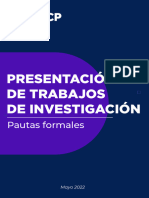 Pautas Formales Trabajos de Investigacion1