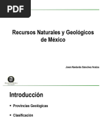 Provincias Geologicas de México 14ago14