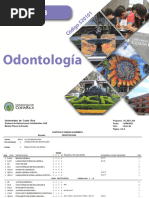 Plan de Estudio Odontologia 1