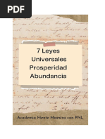 7 Leyes Universales Prosperidad y Abundancia