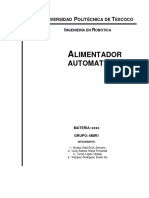 Alimentador, Estado Del Arte