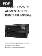 Sai (Sistemas de Alimentacion Ininterrumpida)