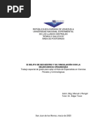 El DELITO DE SECUESTRO Y SU VINCULACIÓN CON LA DELINCUENCIA ORGANIZADA