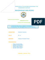 Informe de Gerencia Financiera - Electivo