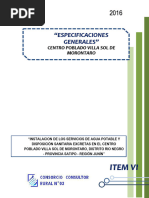 Especificaciones Generales P. VSDM