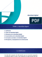 Identidad Digital. T-1