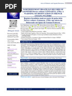 NORTHERNMOST BRAZILIAN RECORD OF LIONFISH Pterois Volitans (LINNAEUS, 1758) : A WARNING OF BIOINVASION IN FRENCH GUIANA WATERS